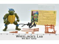 Leonardo SOFT HEAD 100% Complete Teenage Mutant Ninja Turtle 1988 Playmates