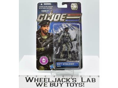 SGT. Stalker Ranger G.I. Joe 30th Anniversary 2011 Hasbro NEW MOSC SEALED