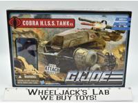 Cobra H.I.S.S. Tank G.I. Joe Pursuit of Cobra 2010 Hasbro NEW SEALED MOSC