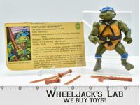 Leonardo HARD HEAD 1988 TMNT Teenage Mutant Ninja Turtle Vintage Playmates