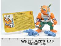 Triceraton 100% Complete Teenage Mutant Ninja Turtle 1990 Playmates Figure