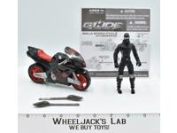Ninja Speed Cycle &amp; Snake Eyes 100% Complete G.I. Joe 2013 Hasbro Vehicle