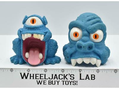 Blue Monster Stackable Ghost 2 Piece 100% Complete The Real Ghostbusters 1984