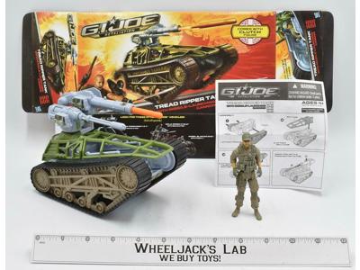 Tread Ripper Tank &amp; Clutch 100% Complete G.I. Joe Action Figure 2011 Vehicle