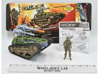 Tread Ripper Tank &amp; Clutch 100% Complete G.I. Joe Action Figure 2011 Vehicle