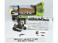 Snarler Cycle With Rollbar &amp; Beachhead 100% Complete G.I. Joe 2009 Action Figure