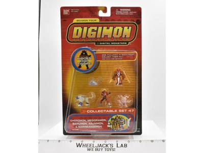 Digimon Season 4 Set 47 Digimon Digital Monsters 1997 Bandai PVC Figures MOSC