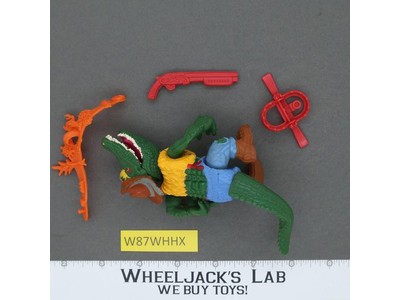 Leatherhead 100% Complete Teenage Mutant Ninja Turtles TMNT Playmates 1989