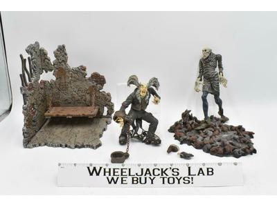 Nosferatu &amp; Knock Renfield Silent Screamers 2000 Aztech Toyz Figures W/Displays