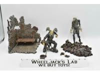 Nosferatu &amp; Knock Renfield Silent Screamers 2000 Aztech Toyz Figures W/Displays
