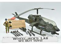 Dragonfly Assault Copter W/ Wild Bill 100% Complete 1983 G.I. Joe Vintage ARAH