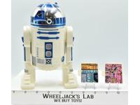 R2-D2 Death Star Plans 100% Complete Star Wars 1978 Vintage Kenner 8" Figure