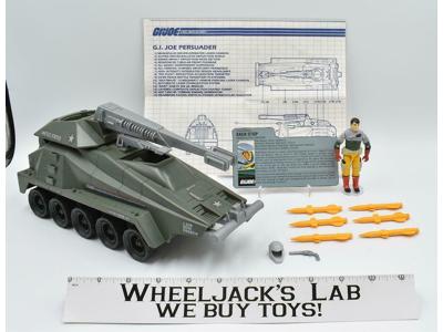 Persuader  W/ Back-Stop 100% Complete Vintage GI Joe 1987 Vehicle Hasbro ARAH