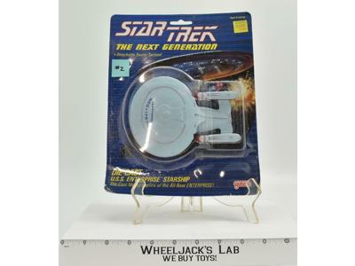 Die-Cast U.S.S. Enterprise Starship #2 Star Trek The Next Generation 1988 Galoob