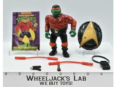 Star Trek Chief Engineer Mike 100% Teenage Mutant Ninja Turtle 1994 Playmates