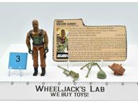 RoadBlock #3 V1 100% Complete Vintage Hasbro 1984 Action Figure ARAH