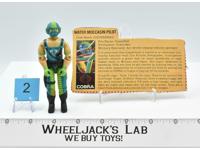 Copperhead #2 V1 100% Complete GI Joe ARAH Vintage Hasbro 1984 Action Figure