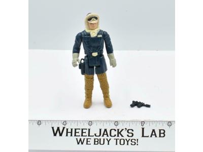Han Solo Hoth 100% Complete Star Wars ESB 1980 Vintage Kenner Figure NO REPRO