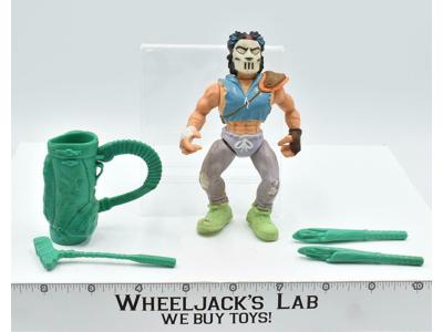 Casey Jones 100% Complete Teenage Mutant Ninja Turtles 1989 Playmates Figure