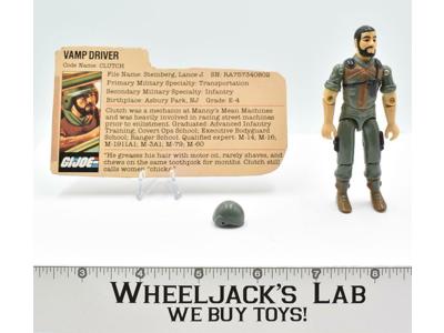 Clutch V1.5 100% Complete 1983 GI Joe ARAH Vintage Hasbro Action Figure