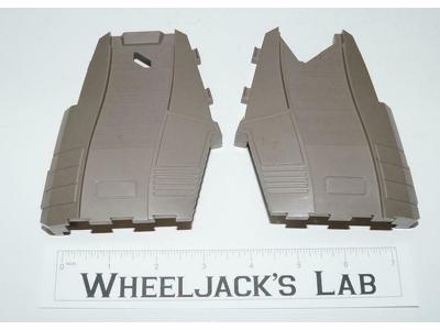 Omega Supreme A + B Track Leg Armor Part 1985 G1 Transformers Vintage Hasbro