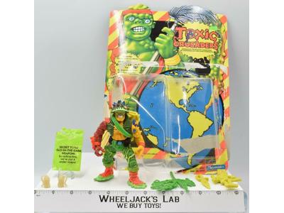 Major Disaster With Card Toxic Crusaders 1991 Playmates Troma Vintage