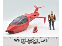 Slingshot Glider/Jet W/Ace Riker M.A.S.K.1985 Kenner Action Figure Vehicle