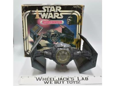 Darth Vader Tie Fighter 100% Complete W/ Box Star Wars 1978 Vintage Kenner