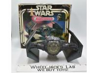 Darth Vader Tie Fighter 100% Complete W/ Box Star Wars 1978 Vintage Kenner