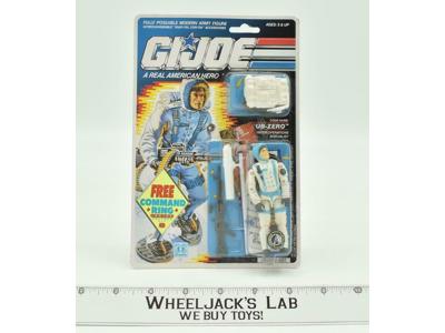 Sub- Zero NEW MOSC 1990 GI Joe Hasbro Vintage Action Figure Vehicle