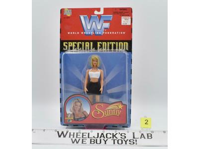 Sunny #2 WWF Special Edition Series 1 MOSC 1997 Jakks Wrestling Figure