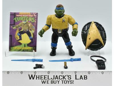 Star Trek Captain Leonardo 100% Teenage Mutant Ninja Turtle 1994 Playmates