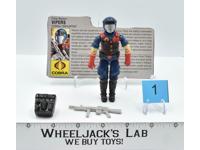 Vipers #1 V1 100% Complete GI Joe ARAH Vintage Hasbro 1986 Action Figure