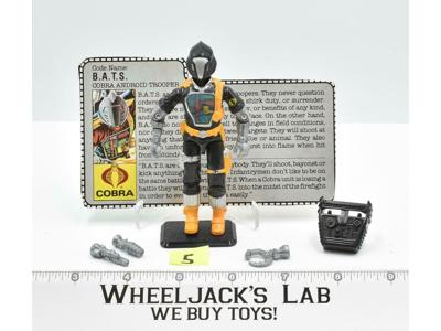 B.A.T.S. #5 V1 100% Complete ARAH 1986 GI Joe Hasbro Vintage Action Figure