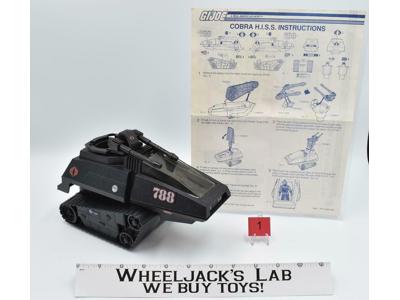 HISS #1 100% Complete GI Joe Vehicle 1983 Hasbro Vintage ARAH