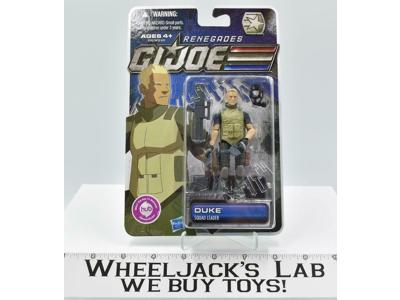 Duke Squad Leader G.I. Joe Renegades 2011 Hasbro NEW MOSC SEALED