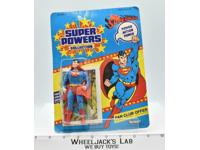Superman Man of Steel Super Powers 1985 Kenner Vintage Action Figure NEW MOSC