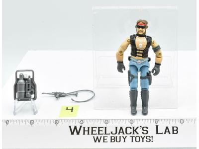 Torch #4 V1 100% Complete 1985 GI Joe Hasbro Vintage Action Figure