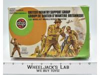 British Infantry Support Group AirFix Model Figures 75piece 1/32 Scale Model Kit