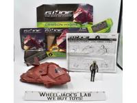 Crimson Hydra With Areo-Viper 100% Complete G.I. Joe Action Figure 2009 Vehicle