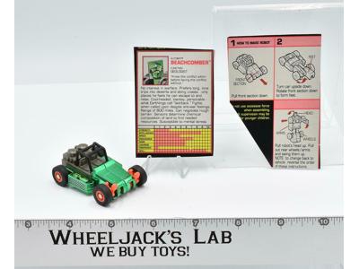 G2 Beachcomber GREEN Minicon Complete 1994 Hasbro Transformers Vintage Figure