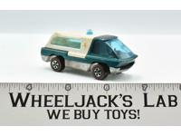 The Heavyweights Ambulance Teal 1970 Redline Hot Wheels Mattel Vintage