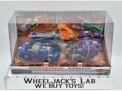 Smokescreen VS Ransack NEW MISB 2004 Hasbro Transformers Universe 2004 Hasbro