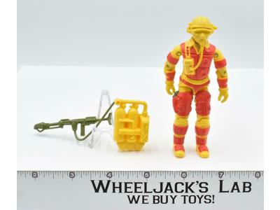 Blowtorch V1 100% Complete 1984 GI Joe Hasbro Vintage Action Figure ARAH