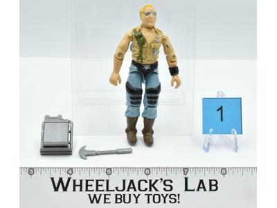 Buzzer #1 V1 GI Joe 1985 Hasbro Action Figure ARAH Vintage