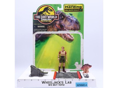 Sarah Harding 100% Complete Jurassic Park The Lost World 1997 Kenner W/CARDBACK