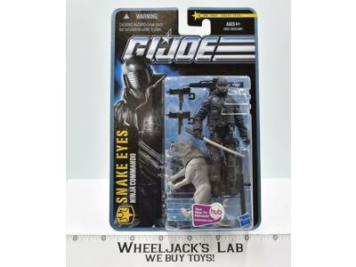 Snake Eyes Ninja Commando G.I. Joe Pursuit of Cobra 2010 Hasbro NEW SEALED MOSC