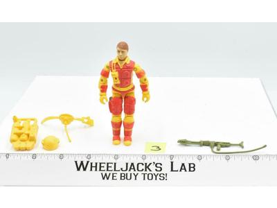 Blowtorch #3 V1 100% Complete 1984 GI Joe Hasbro Vintage Action Figure