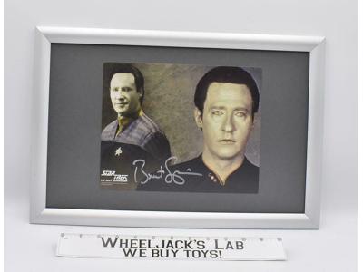 Data Star Trek Next Generation Brent Spiner AUTOGRAPHED 8x10 Picture