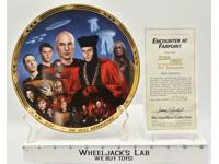 Encounter At Farpoint The Next Gen. Plate Star Trek 1994 The Hamilton Collection